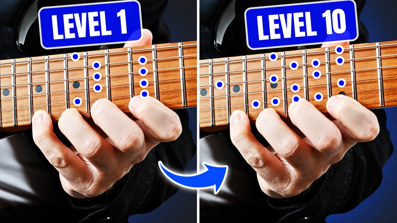 Improvise with pentatonic scales in 10 LEVELS