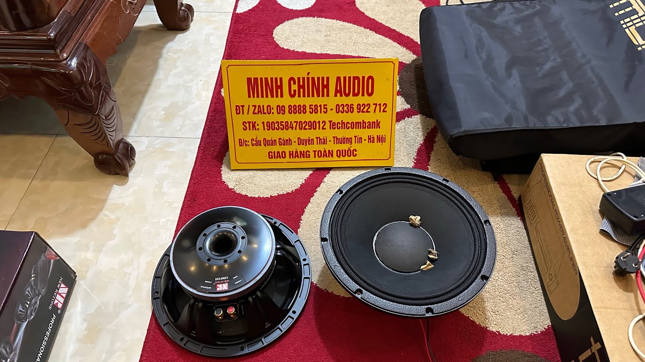 Loa Bass 30 NR, Model : 12WF335, Từ 190 Coil 76, Test Qu&aacute; Hay, Gi&aacute; Cực &Ecirc;m, Lh Zalo 0988885815