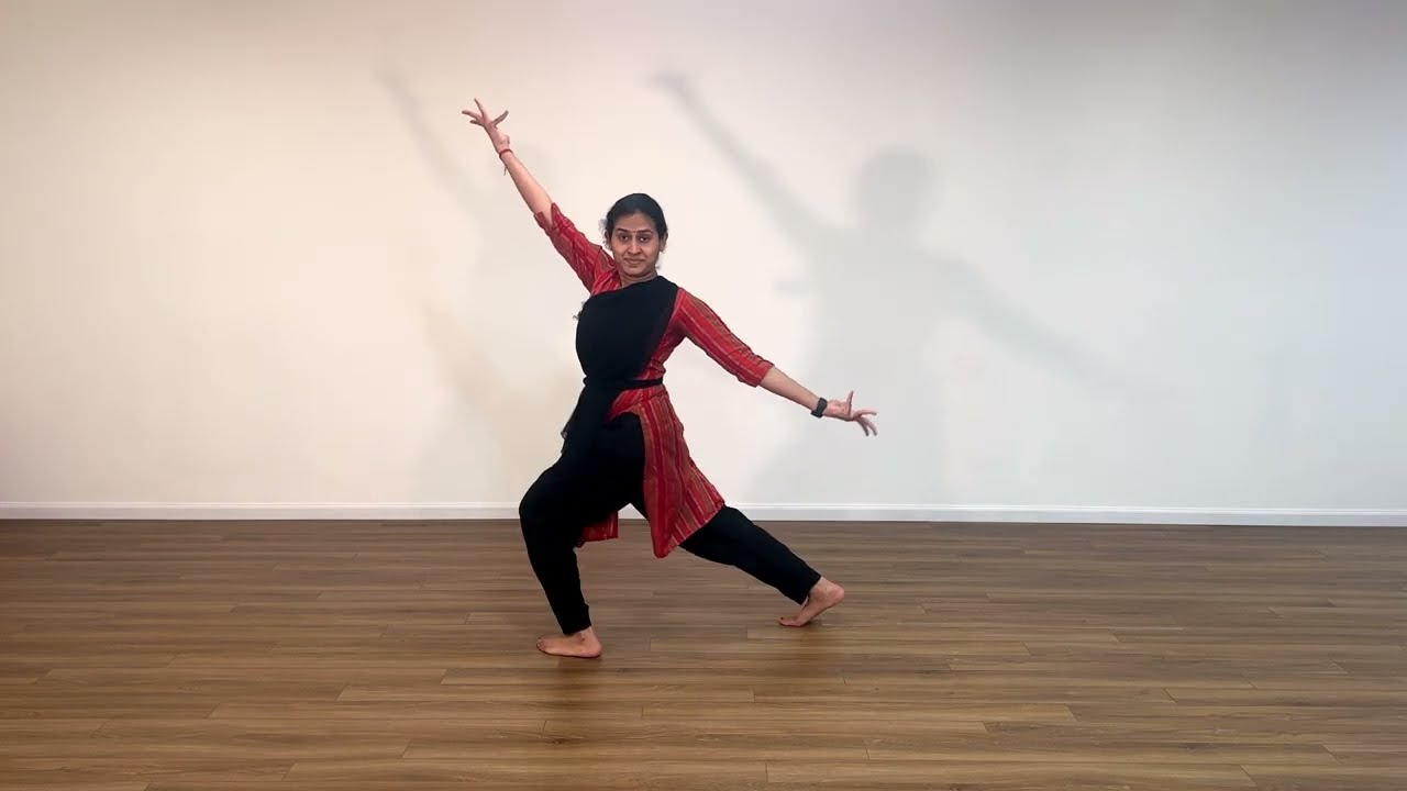 Korvai adavu 2 - Bharatanatyam basics for beginners