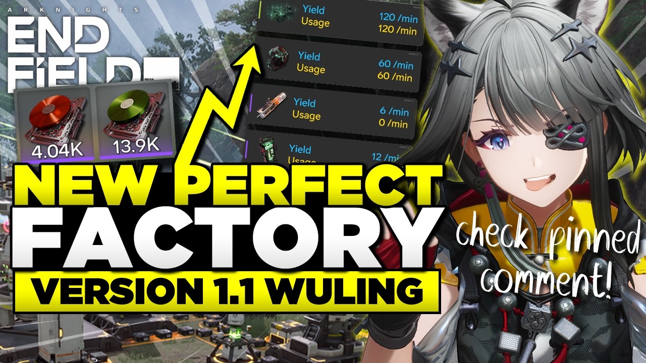 UPDATED 1.1 AKE Wuling Factory Guide! [Blueprints] Arknights Endfield
