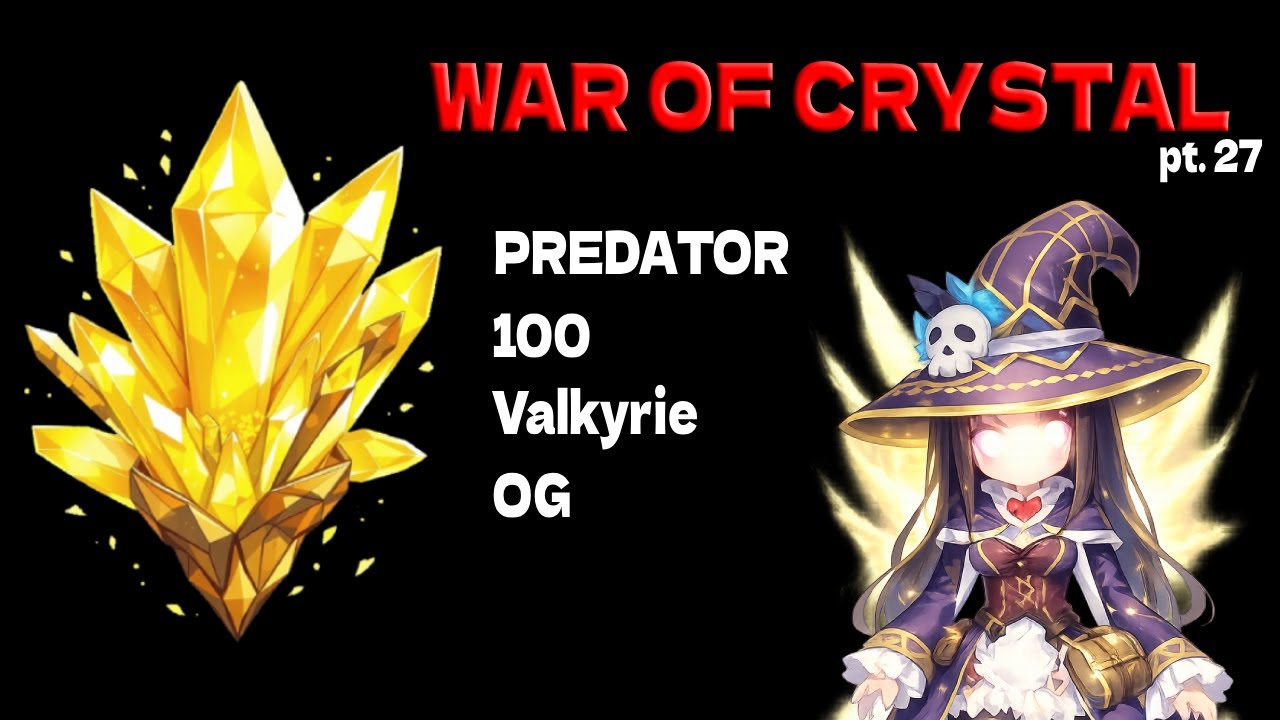 WOC SAINT POV w/ PREDATOR, 100, Valkyrie, 🗲OG - Ragnarok M Eternal Love