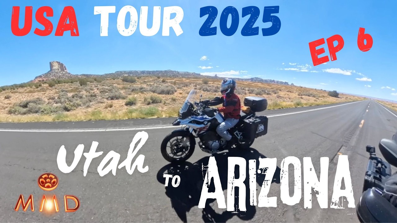 USA Motorcycle tour on a BMW 1300 GS and BMW 750 GS - Ep 6