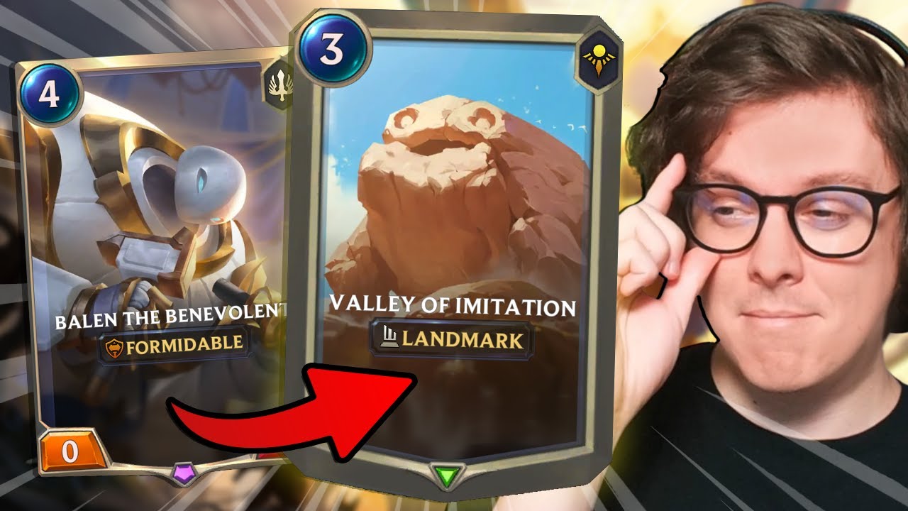 This is The PERFECT Way to Use the NEW Landmark - Legends of Runeterra
