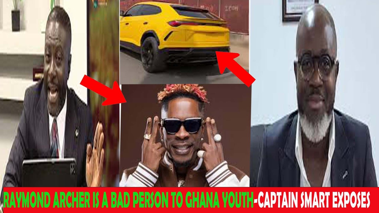 EOCO VS SHATTA WALE:🥱🥱 Captain Smart Exposes Raymond Archer On Shatta Wale Yellow Lamborghini Urus