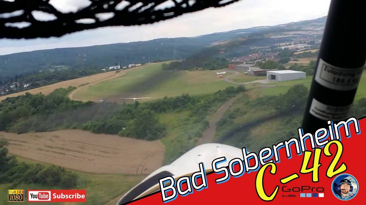 Landung in Bad Sobernheim mit unserer c 42