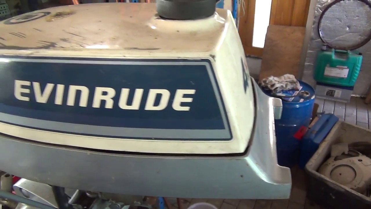 Evinrude 4 PS 2 Zylinder 1984