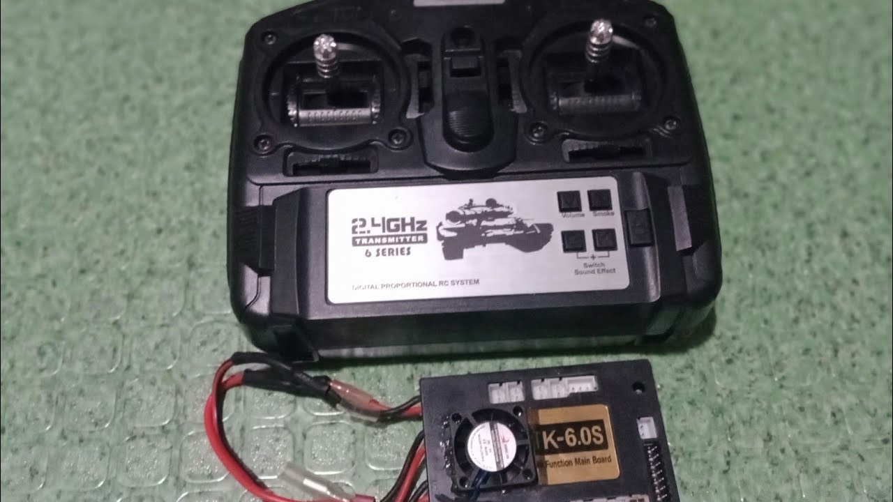 tips on how to bind a remote controller of henglong rc tank to another board tk 6.0 .