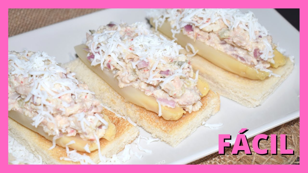ESPÁRRAGOS RELLENOS 😋 aperitivo frío Fácil y Rápido