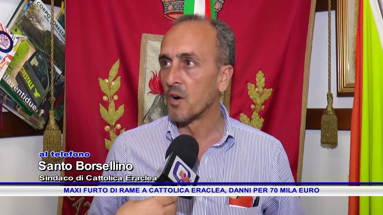MAXI FURTO DI RAME A CATTOLICA ERACLEA, DANNI PER 70 MILA EURO