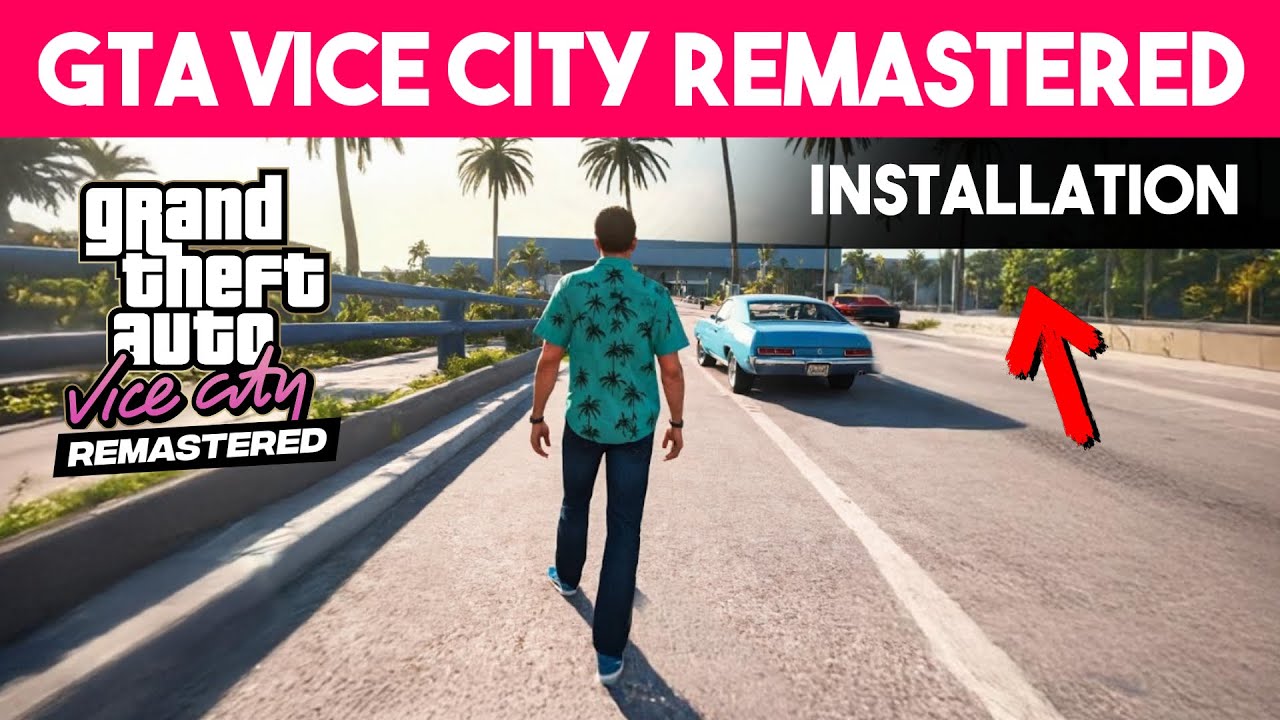 New GTA Vice City Remastered Rage Mod For Low End PC 😍 (Installation Guide)