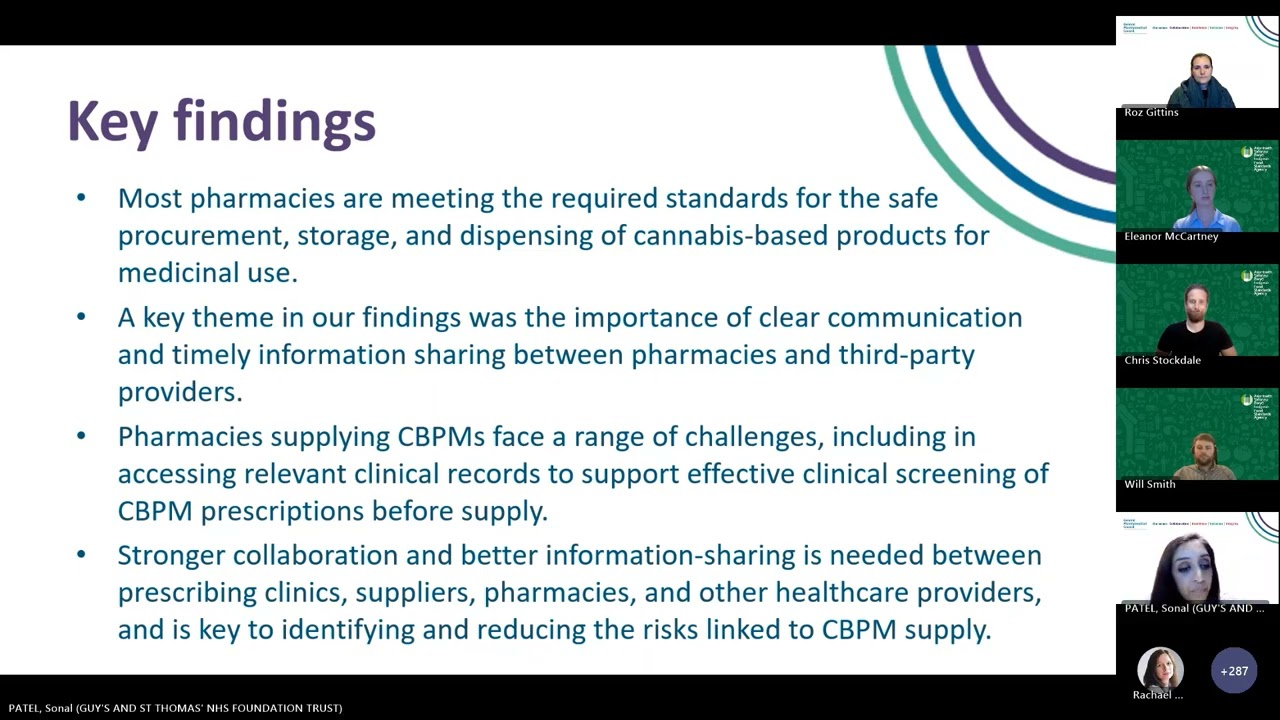 Webinar on Cannabidiol (CBD) Products and cannabis-based products for medicinal use