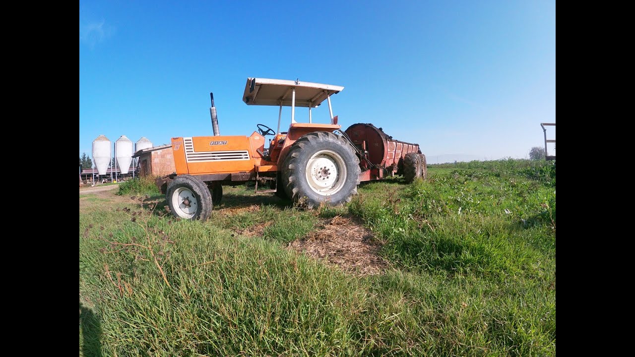 CabView | Fiat 680H + Vaschieri + Valtra 6750 + Annovi + JCB 535-95 | Letame 2020