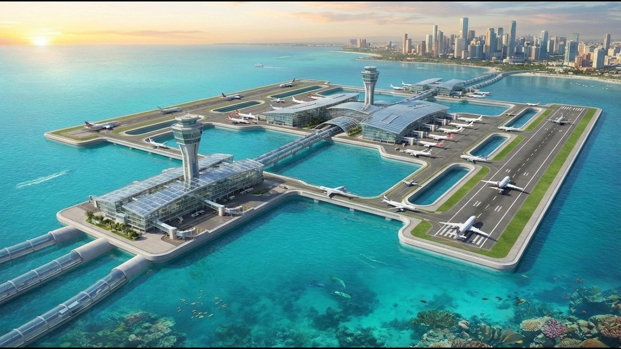 China Spent $20 BILLION to Build an Airport on the Ocean… Here’s Why