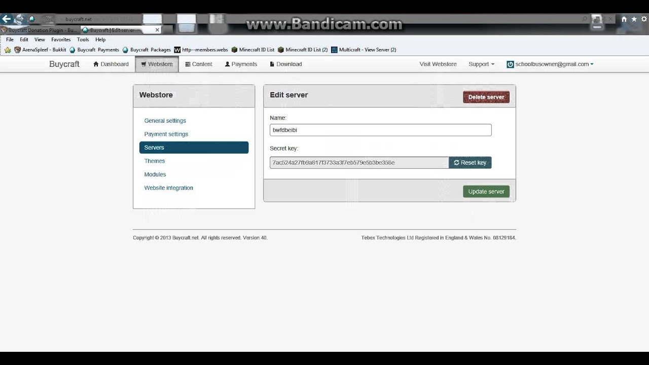 BuyCraft  Tutorial  ( OLD VERSION )