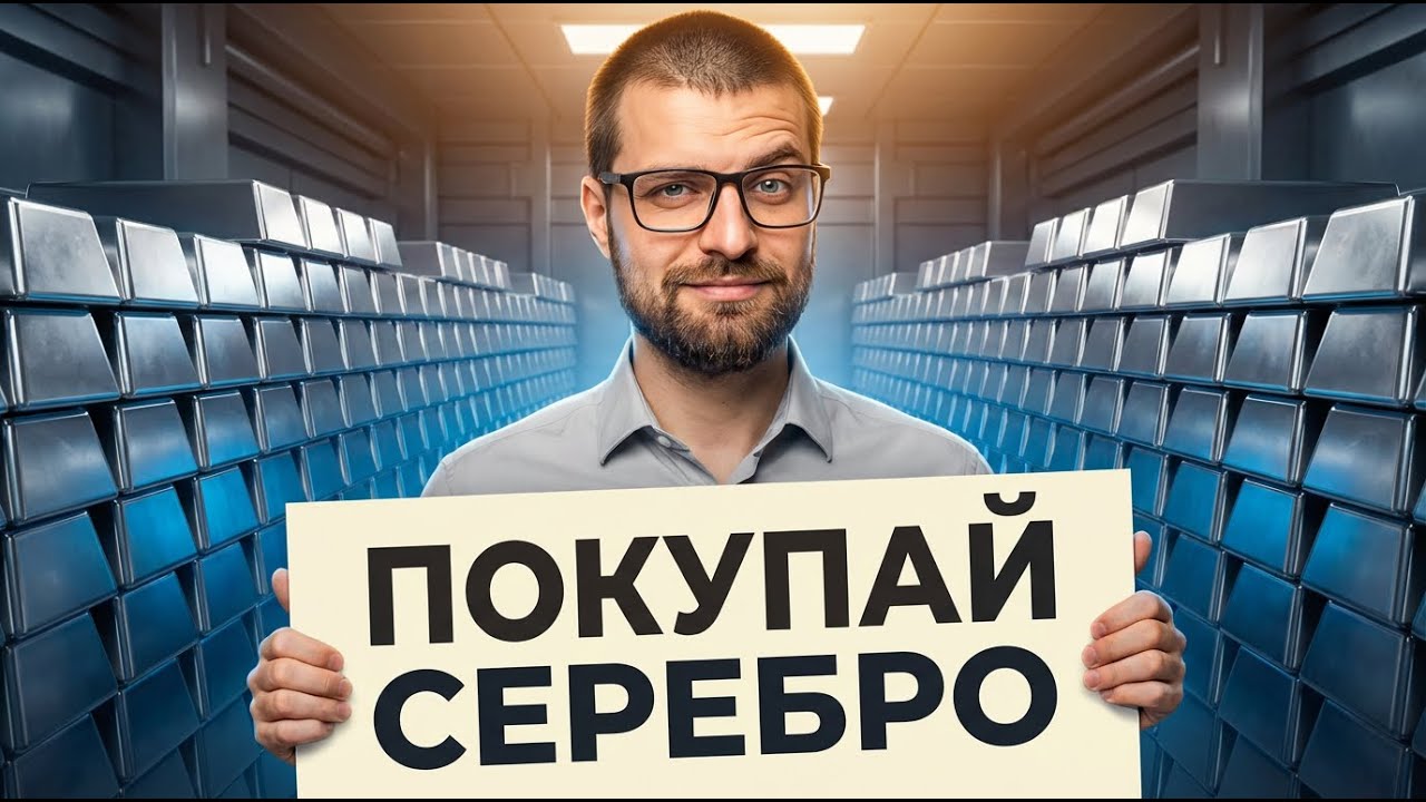 СЕРЕБРО вырастет на 300%? Спрос и предложение 2025-2026