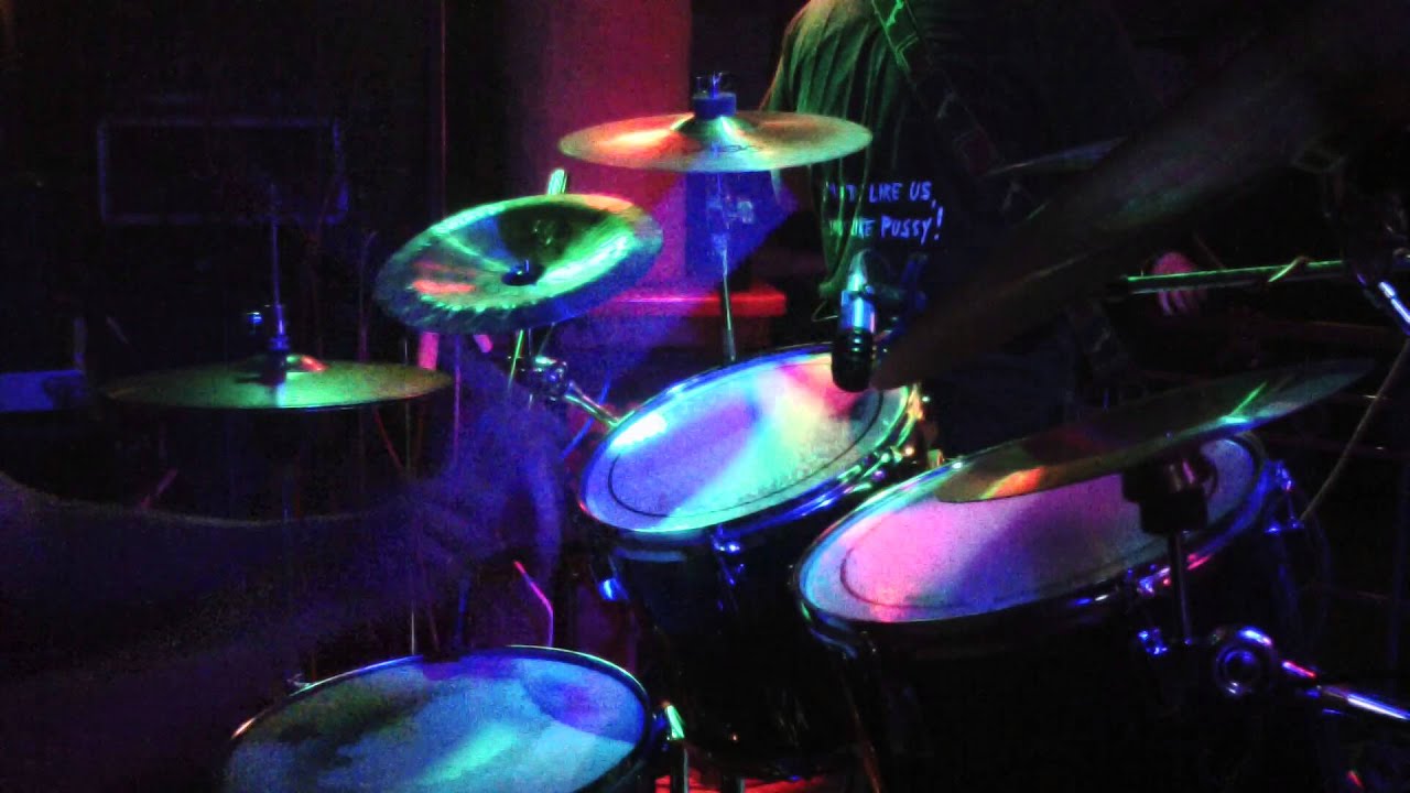 Vulvathrone - Kurva - drum cam - Bobnar Simon Live in Jagodina