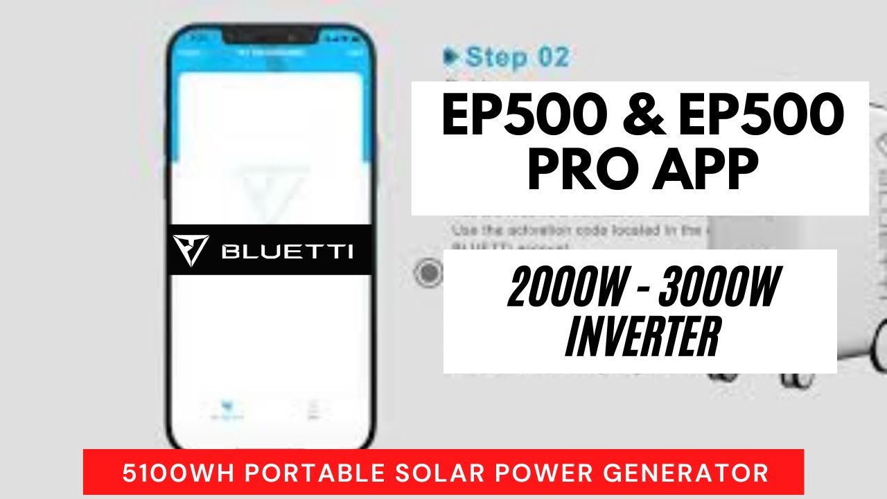 BLUETTI EP500 PRO APP Introduction & Operation #bluetti