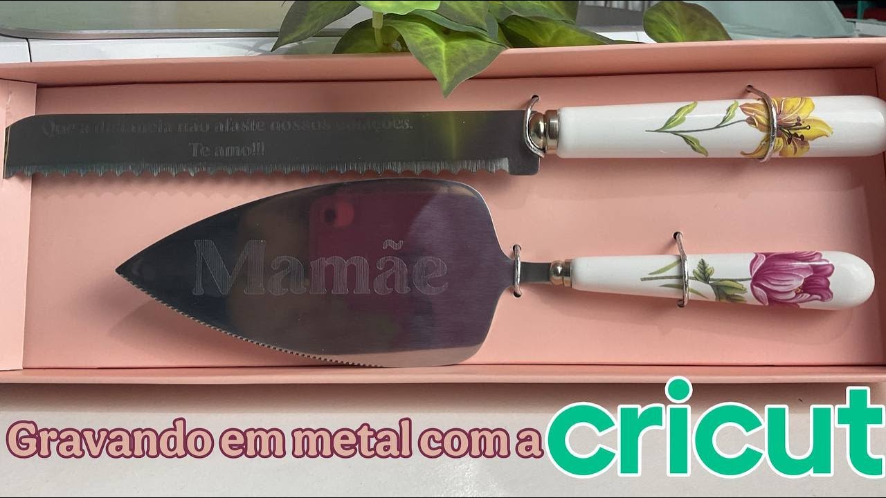 Gravando em Metal Profissionalmente com a Cricut Maker