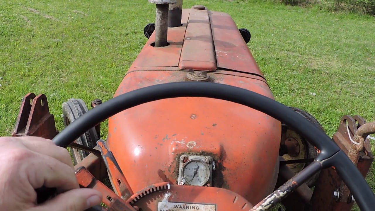 First 2020 Garden Plowing With the Allis Chalmers D14
