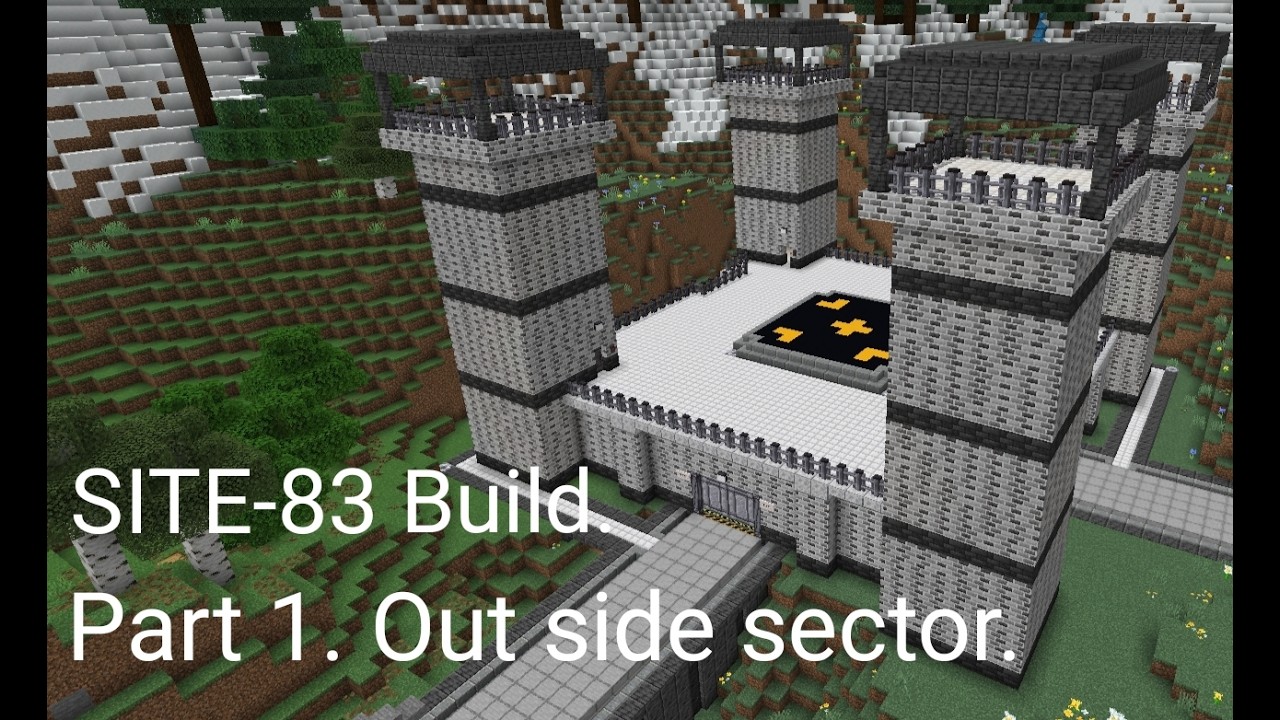SITE-83 build. Part 1: out side sector.