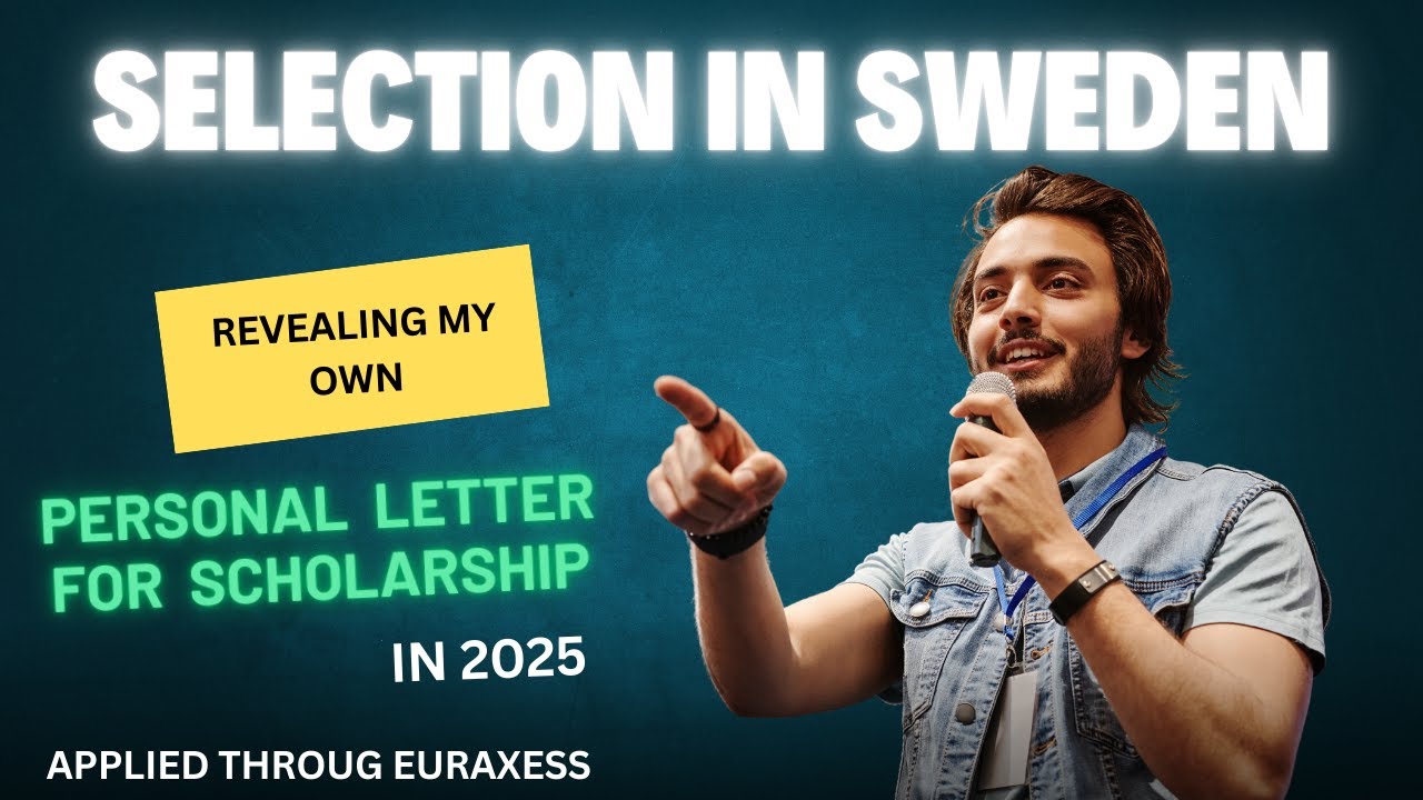 How to Write a Winning Personal Statement for PhD Scholarships 2025 | Got Selected for PhD in Sweden