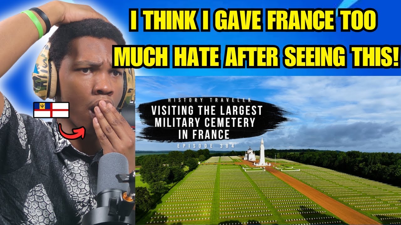 english guy react to Silent Cities Visiting the LARGEST Military Cemetery in France reaction