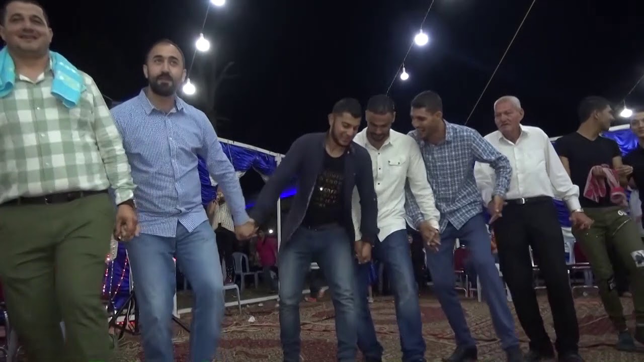 حفلة حنا العريس الغالي محمد نعيم حمادين مع الفنان أحمد الدرايسه