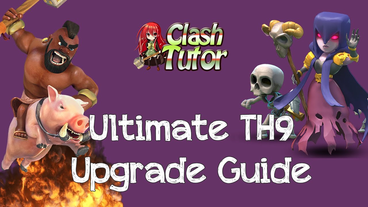 Clash of Clans Upgrade Plan for TH9 (TH 8.5)