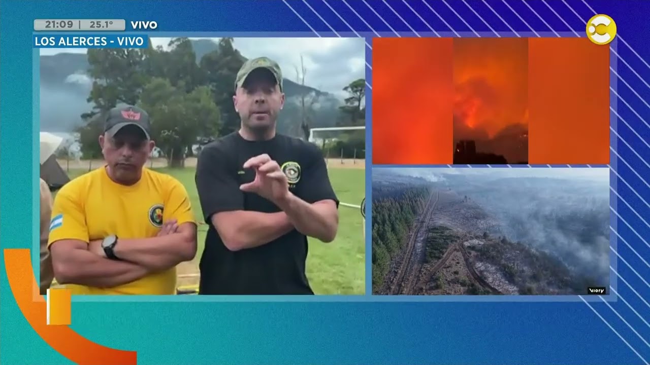 Incendios en Chubut: gobernadores piden declarar la emergencia | N20:30 | 28-01-2026