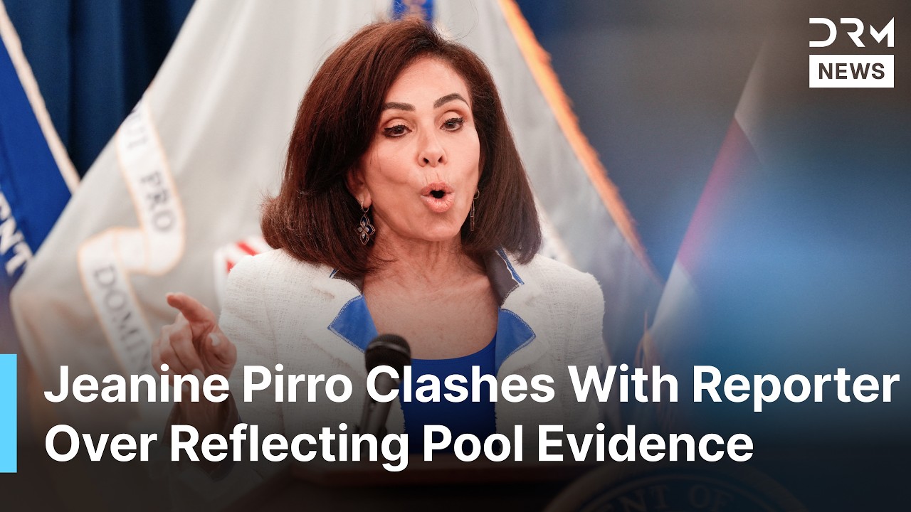 FULL Q&A: Reporter Grills Jeanine Pirro Over Reflecting Pool Vandalism 10-Year Sentence | AC1N