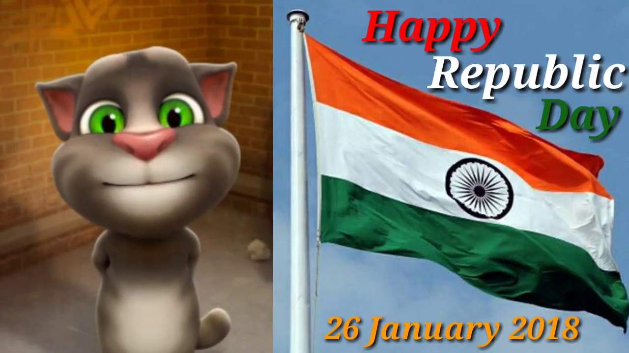 Jan Gan Man by talking tom | Happy Republic Day | Rashtriya gaan talking tom | funny videos