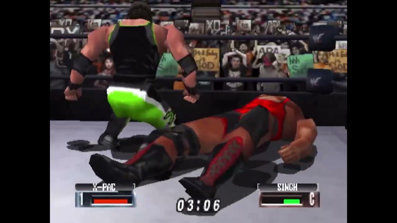 WWF No Mercy Plus V3 Matches - X-Pac vs. Tiger Ali Singh