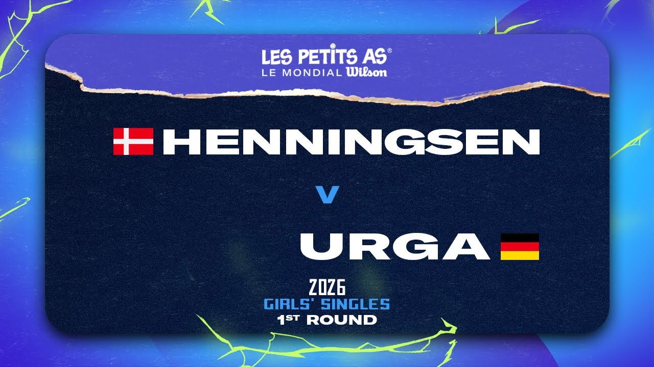 Les Petits As 2026 | Girls Singles R1 | Emilia HENNINGSEN vs. Alessandra URGA