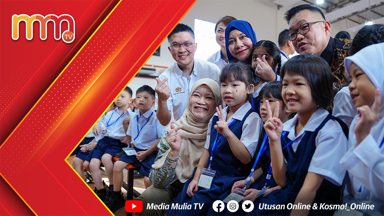 Murid teruja mulakan sesi persekolahan di SJKC Ladang Regent Elmina, bakal perkenal sistem AI