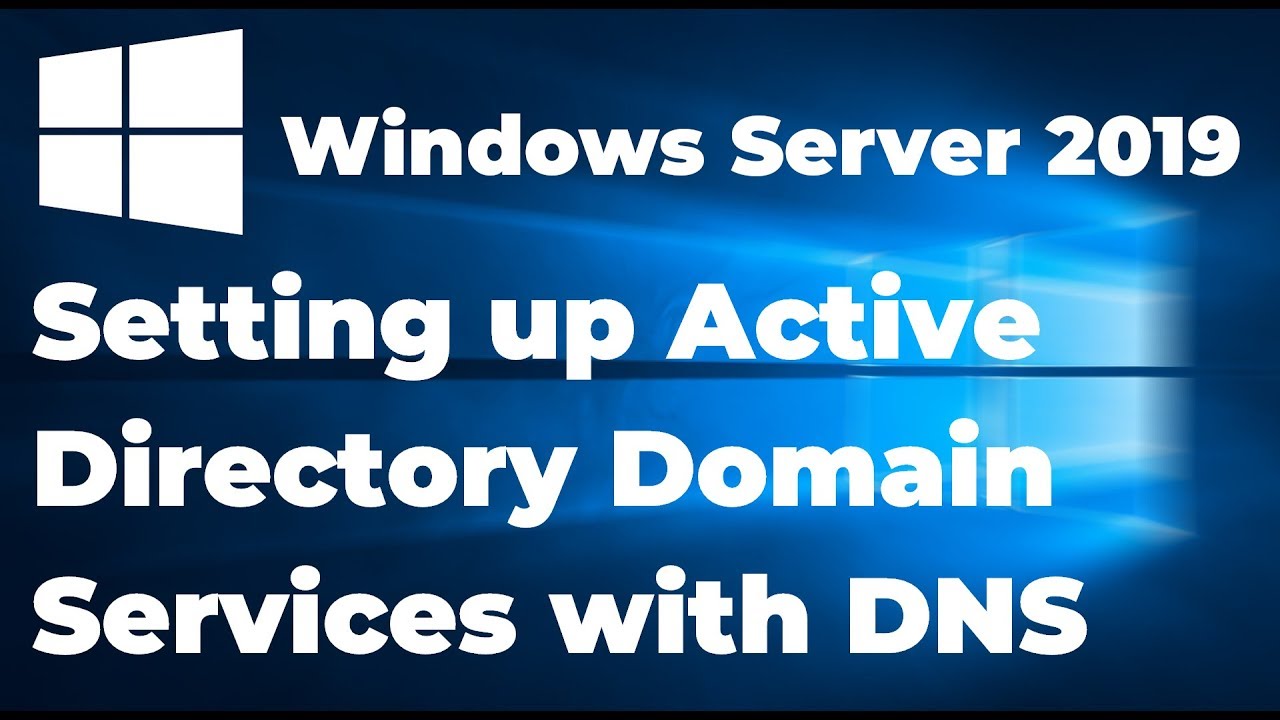 Настройка Active Directory в Windows Server 2019 (пошаговое руководство)