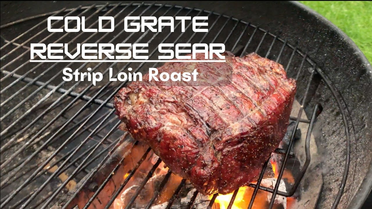 You've Never Seared Beef Like This Before! The Cold Grate Reverse Sear Technique! Strip Loin Roast.