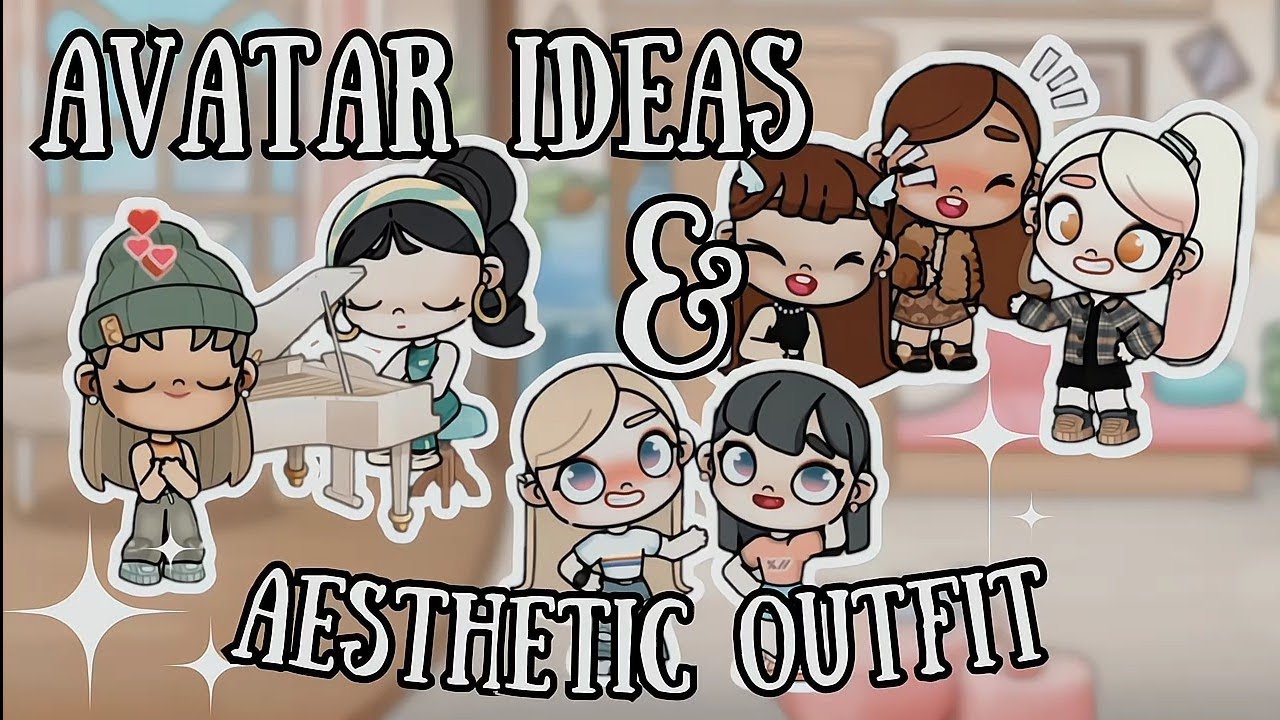 AVATAR IDEAS AND AESTHETIC OUTFITS | TUTORIAL AVATAR WORLD PAZU #avatarworld