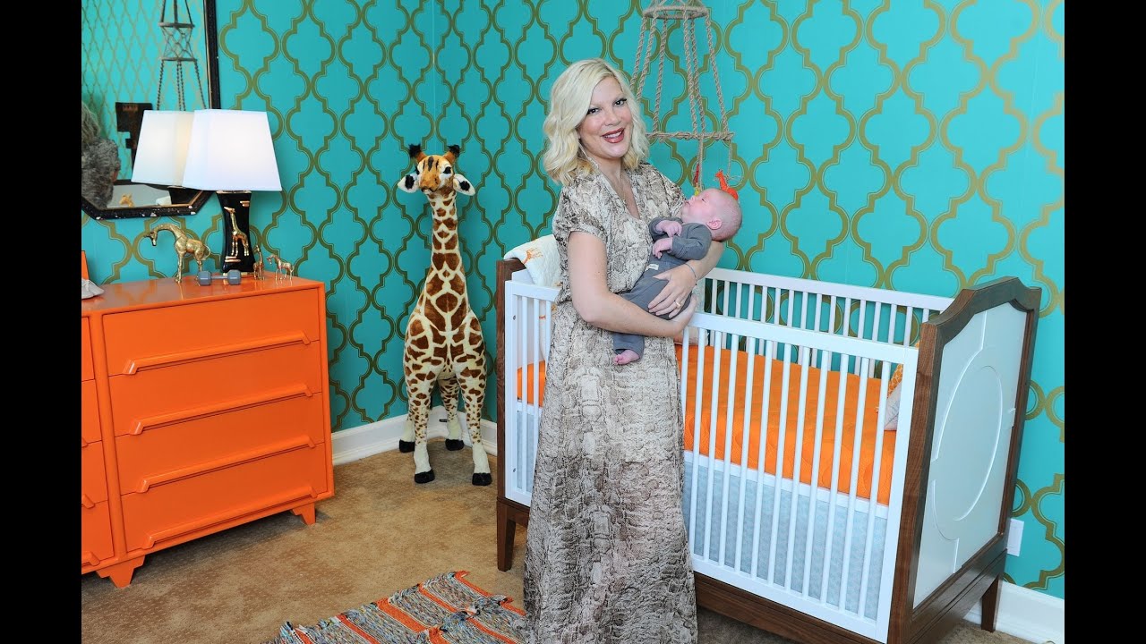 Inside Tori Spelling's New Baby's Room (Project Nursery)