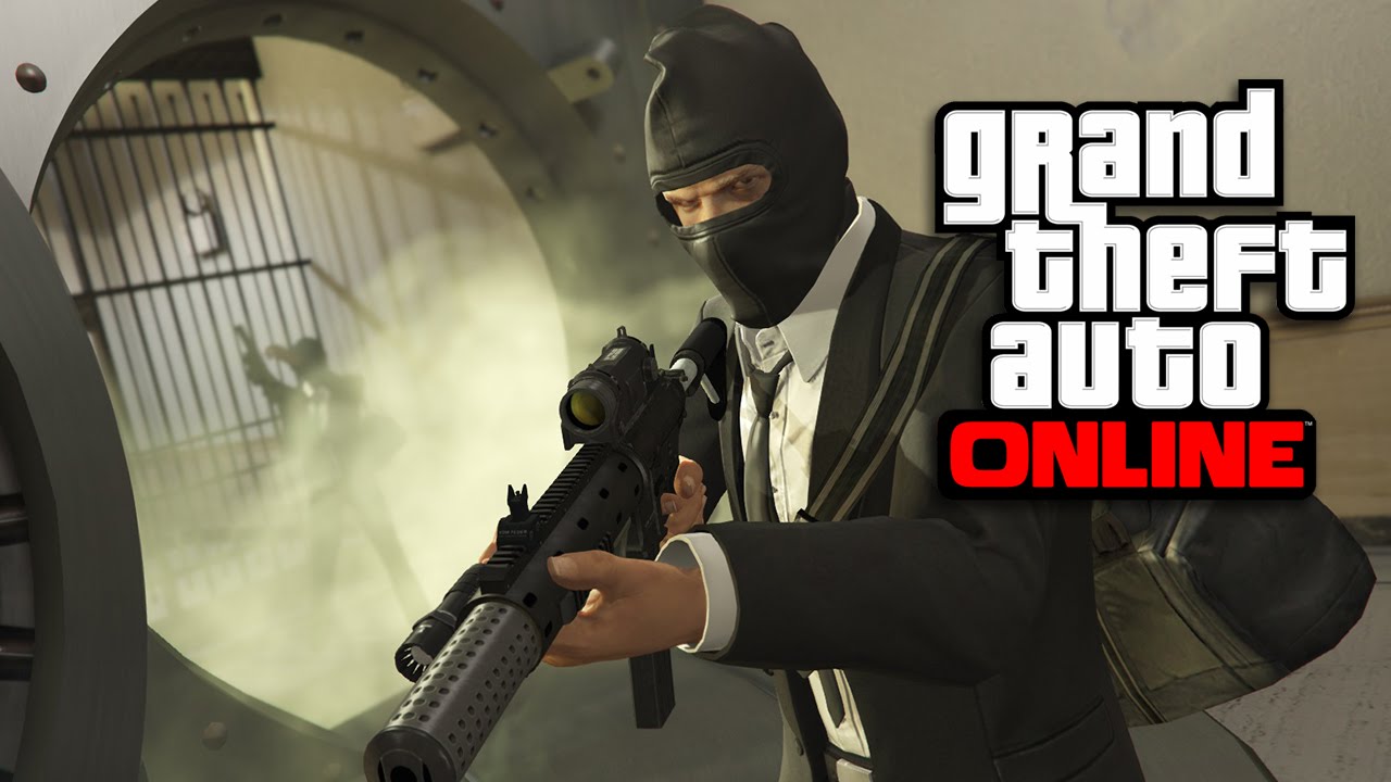 GTA 5 Online: The Pacific Standart Job! - Latviski