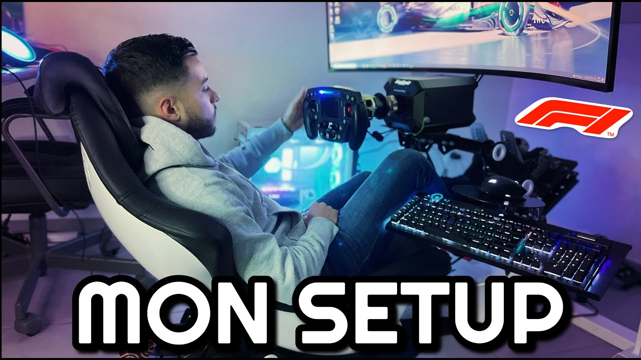 MON SIMULATEUR DE COURSE F1 ! SETUP 🏎