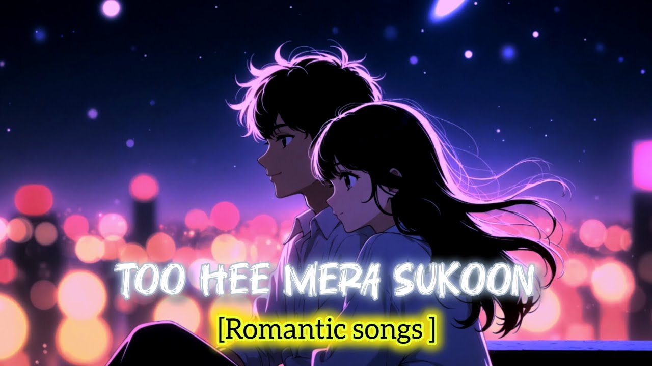 Too Hi Mera Sukoon ❤️ | Romantic Hindi Lo-Fi Song | Chill Love Vibes