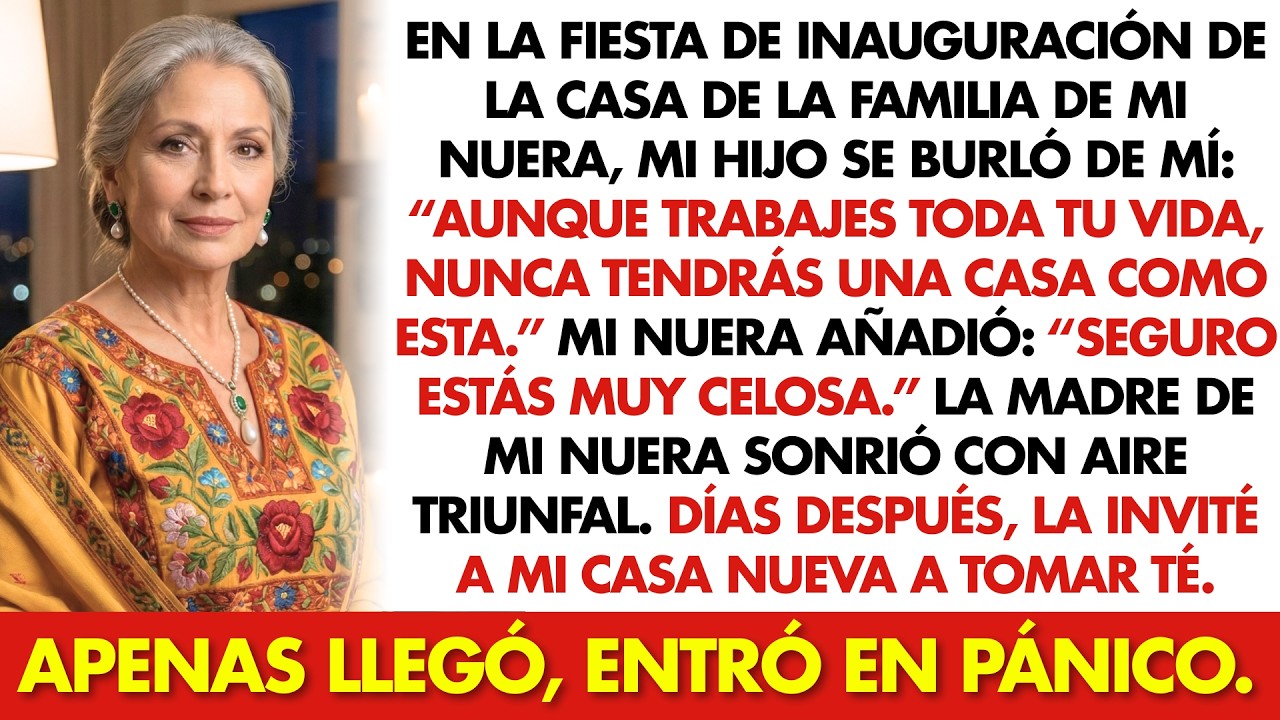 Mi Hijo se Burló de Mí: “Mamá Nunca Tendrás una Casa Como la de Mi Suegra” Hasta que Vieron Mi Casa.