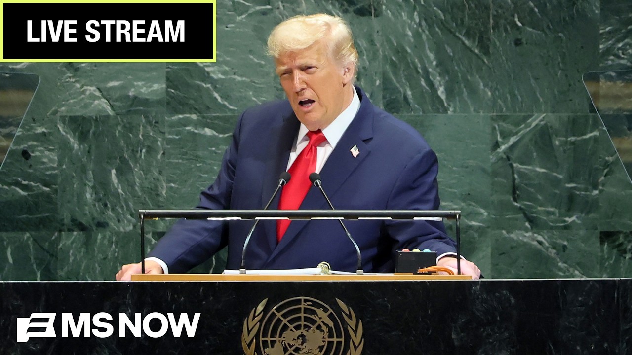 LIVE: Trump speaks at the United Nations General Assembly