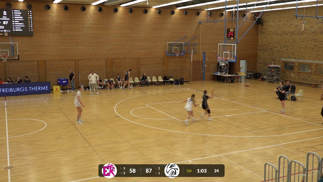 Spieltag 18: Eisvögel USC Freiburg 2 vs. Falcons Bad Homburg