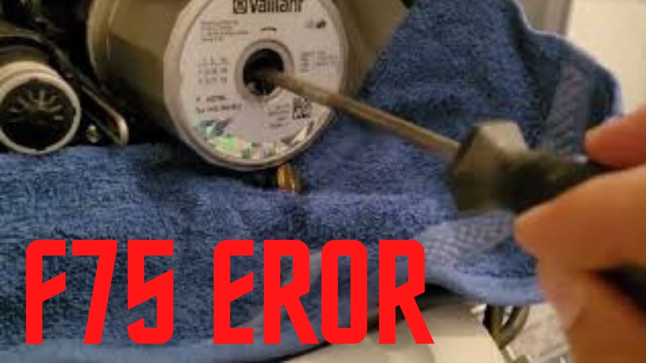 Vaillant kombi F 75 Pompa Arızası, hatası ve çözümü