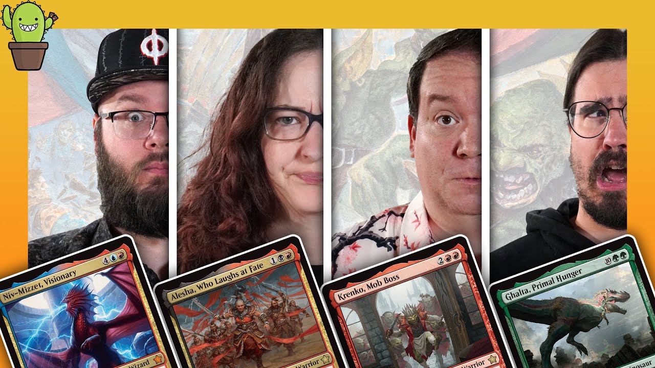 БЮДЖЕТ 50 $ #mtgfoundations БОНУСНАЯ ИГРА | Нив-Миззет против Алеши против Кренко против Гхалты