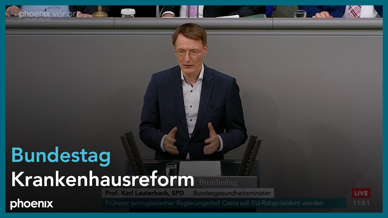 Bundestagsdebatte zur Krankenhausreform am 27.06.24