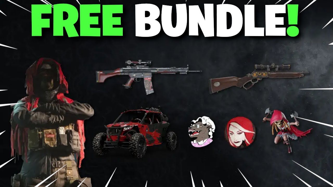 Modern Warfare 2 - How To Get The Grimm: Crimson Pack Bundle For FREE! Amazon Prime Gaming Bundle!