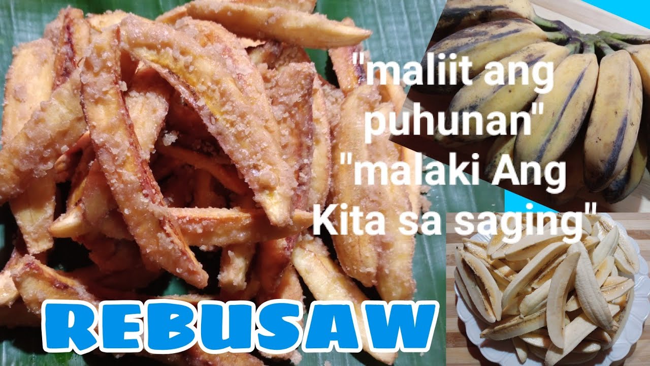Saging rebusaw| sugar coated fried banana recipe| paano mag luto ng saging rebusaw| pang negosyo