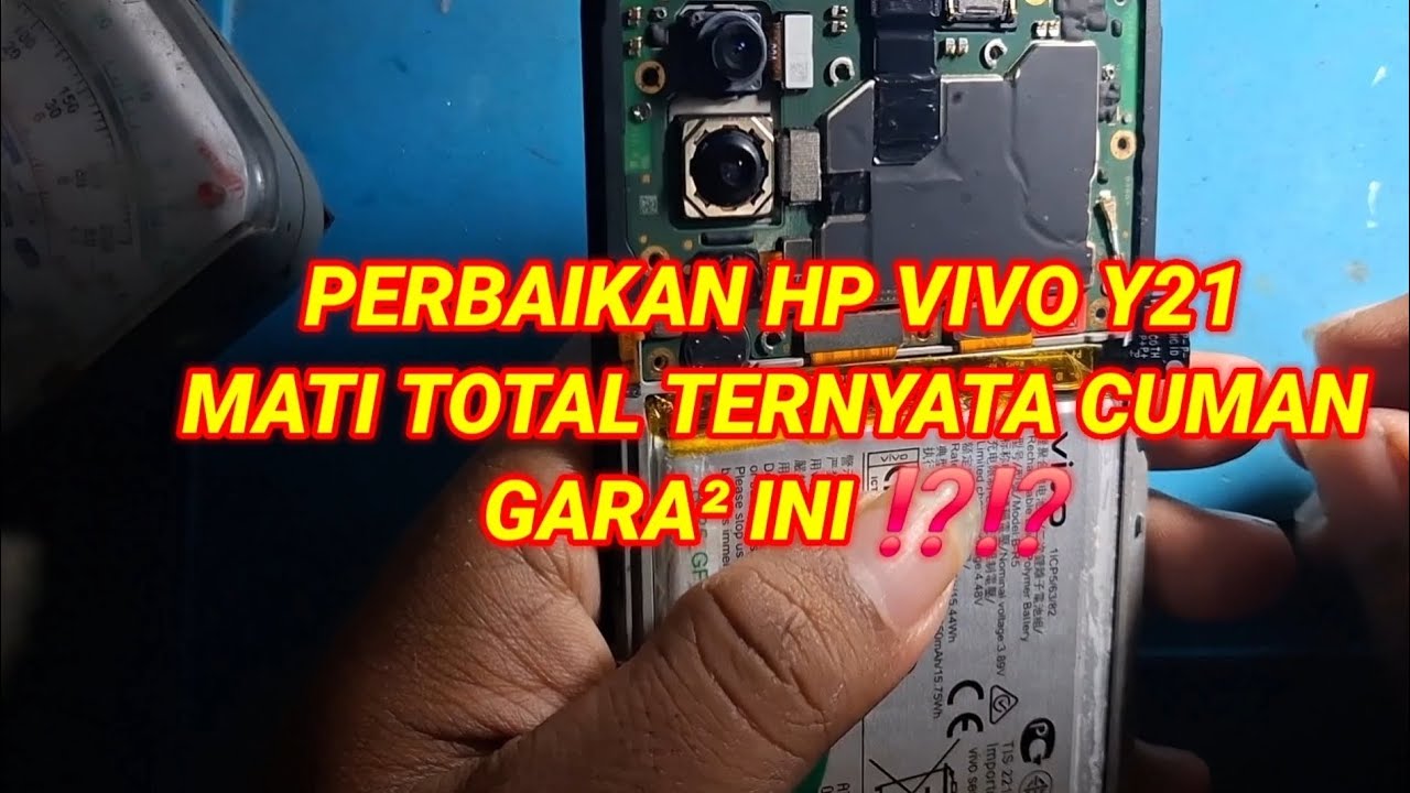 PERBAIKAN HP VIVO Y21 MATI TOTAL 